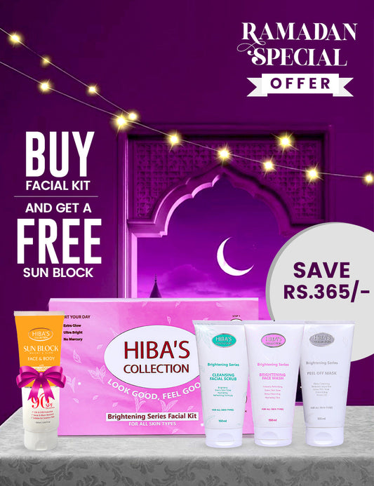 Hiba’s Brightening Series Facial Kit