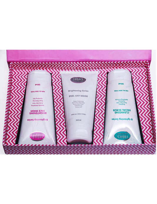 Hiba’s Brightening Series Facial Kit
